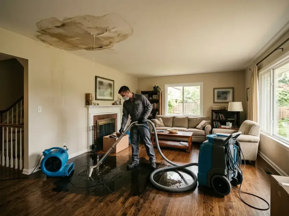 attic-pipe-burst-ceiling-drip-008 — frequently asked questions, Water Damage Restoration & Carpet Care in Lynn Haven, FL